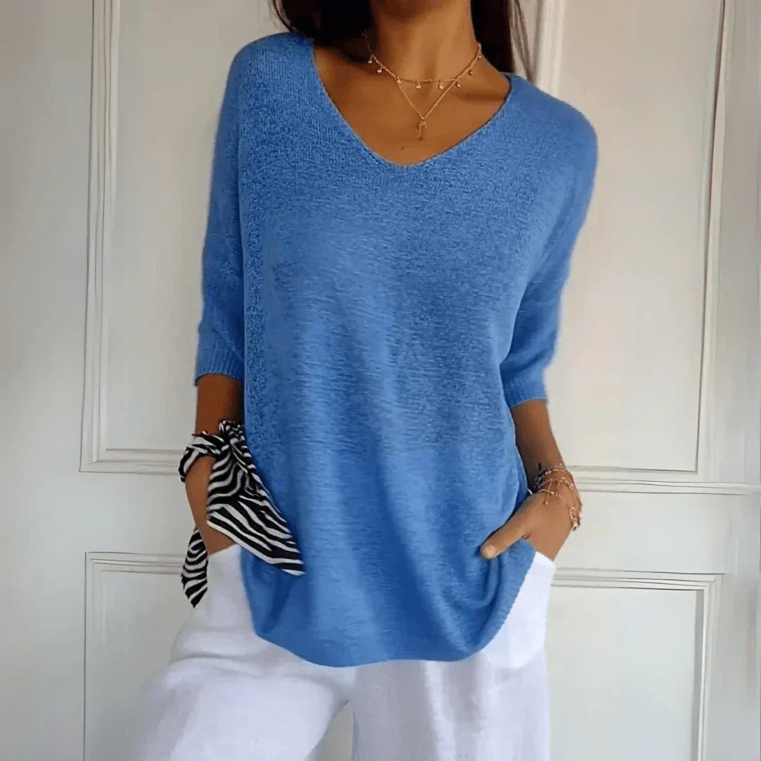 Azure   | Relaxed Elegant Top